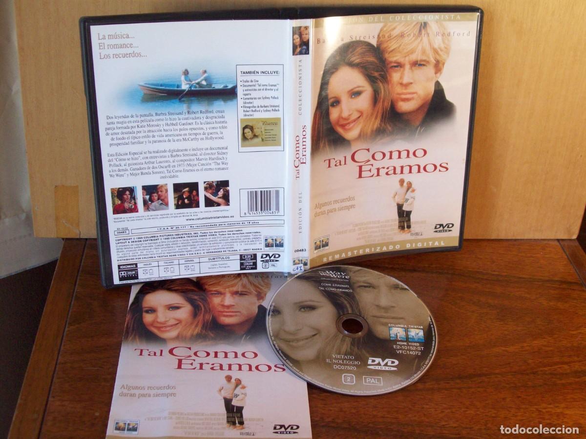 Cinema: TAL COMO ERAMOS - ROBERT REDFORD - BARBRA STREISAND - DVD EDICION DEL COLECCIONISTA
