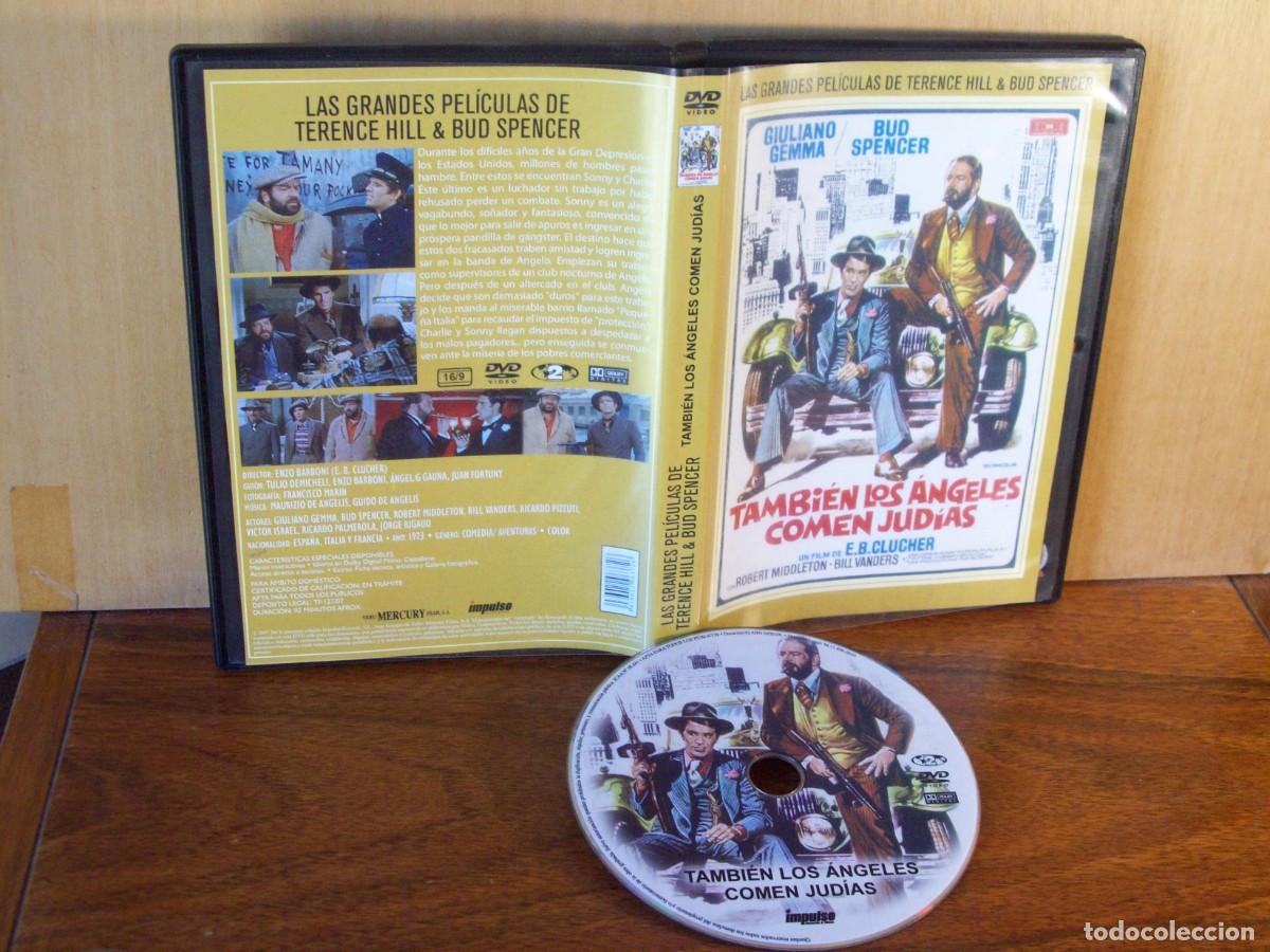 Cine: TAMBIEN LOS ANGELES COMEN JUDIAS - GIULIANO GEMMA - BUD SPENCER - DVD
