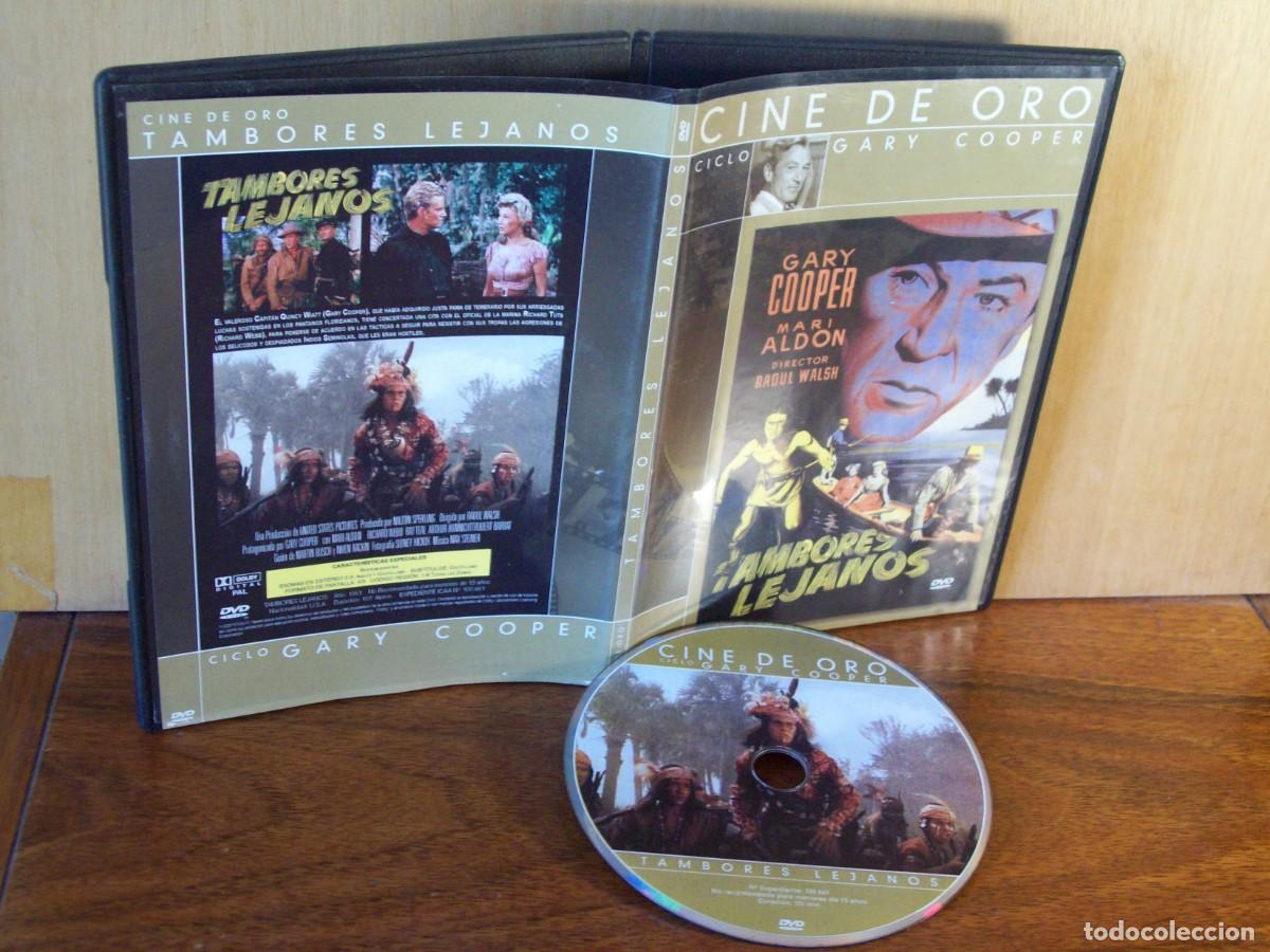 Cine: TAMBORES LEJANOS - GARY COOPER - MARI ANDON - DVD CAJA FINA