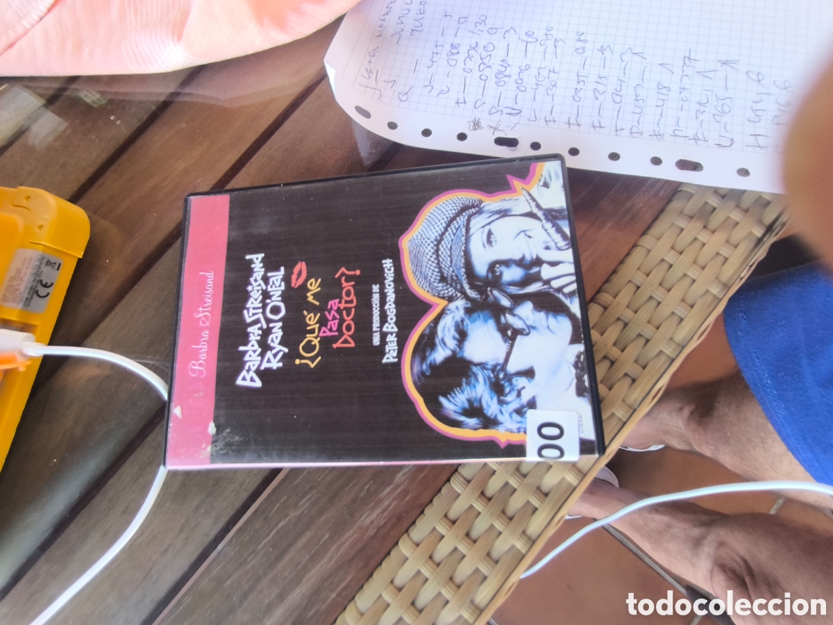 Cine: DVD de que me pasa doctor .lote.Q.n.0800