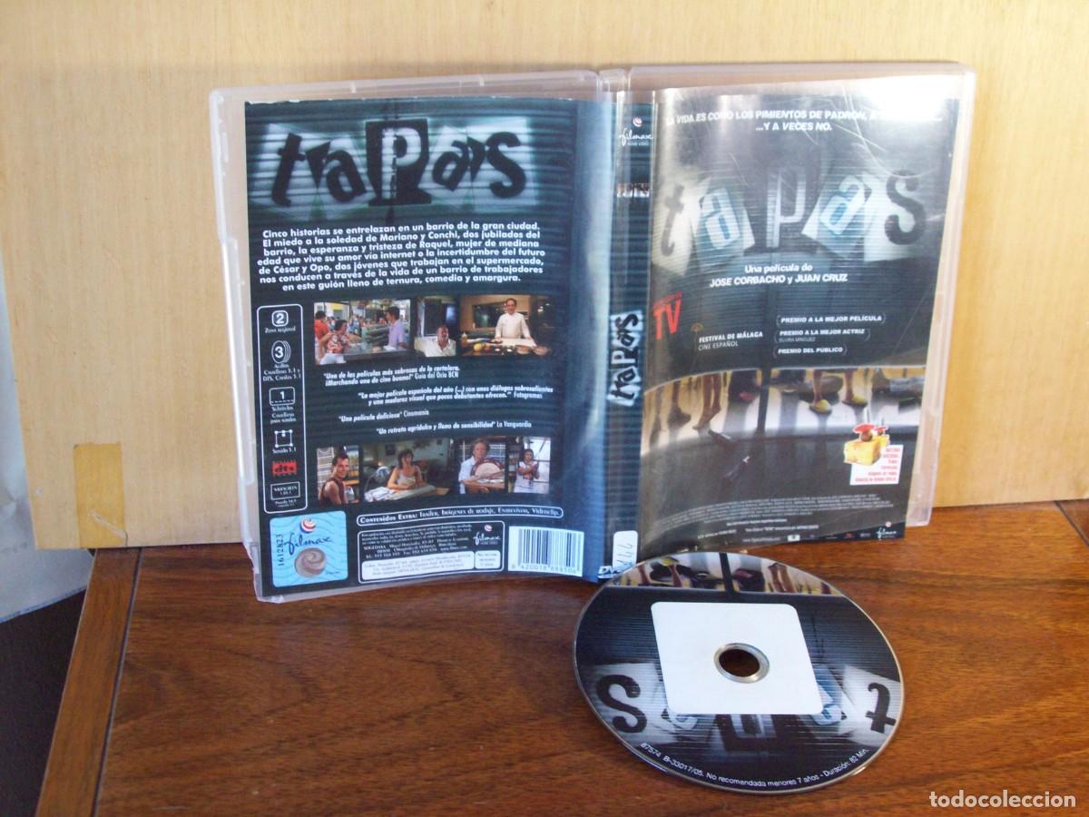 Cine: TAPAS - ANGEL DE ANDRES - MARIA GALIANA - ELVIRA MINGUEZ - DVD