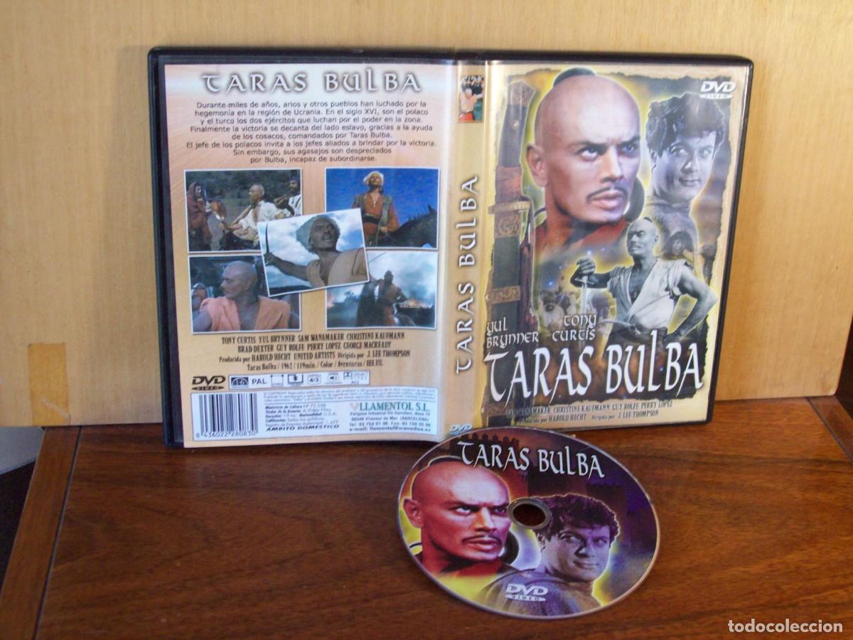 Cine: TARAS BULBA - YUL BRYNNER - TONY CURTIS - SAM WANAMAKER - PERRY LOPEZ - DVD