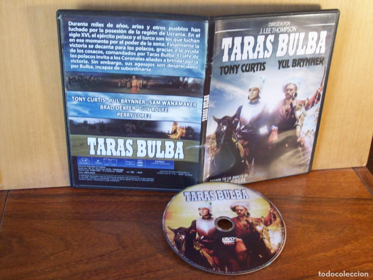 Cinema: TARAS BULBA - TONY CURTIS - YUL BRYNNER - DVD CAJA FINA