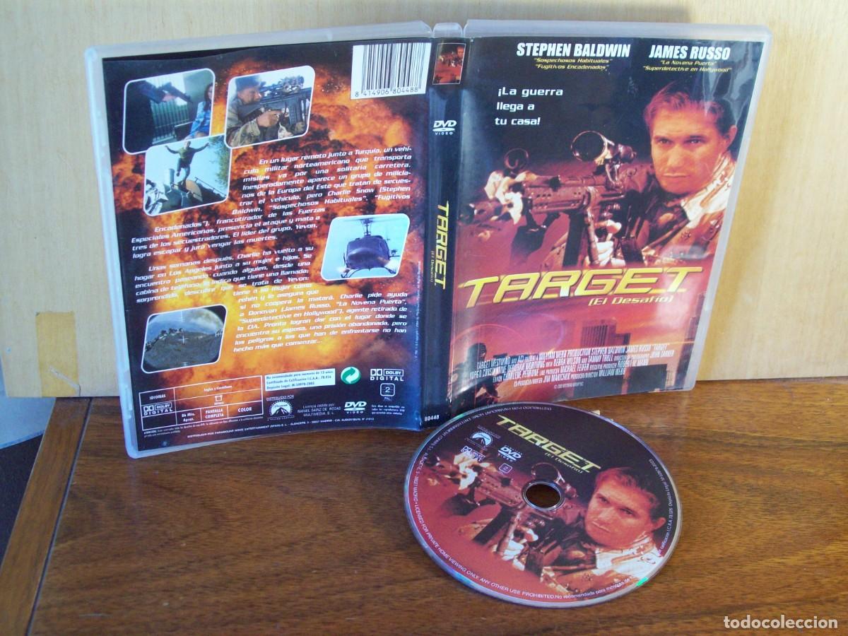Cine: TARGET (EL DESAFIO) - STEPHEN BALDWIN - JAMES RUSSO - DEBORAH WORTHING - DVD