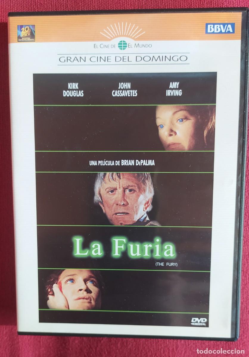 Cine: dvd La furia. Kirk Douglas, Brian dePalma. Colecci&oacute;n gran cine del domingo de el mundo n&ordm; 20