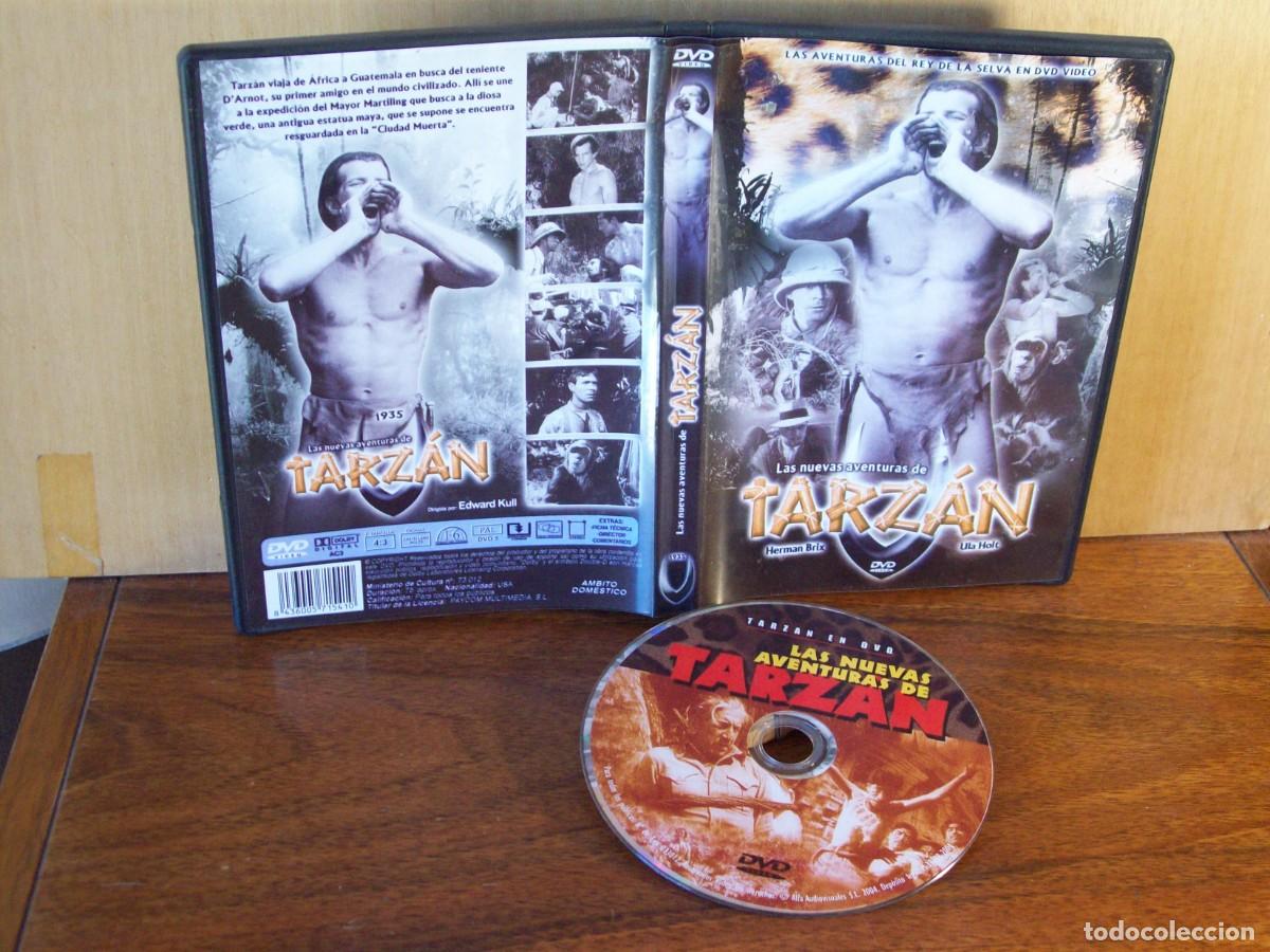 Cine: TARZAN - LAS NUEVAS AVENTURAS - HERMAN BRIX - ULA HOLT - DVD EN BLANCO Y NEGRO