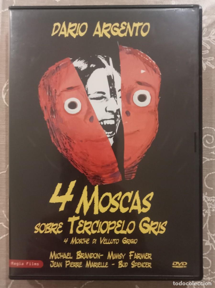 Cine: PEL&Iacute;CULA: 4 MOSCAS SOBRE TERCIOPELO GRIS (1971). DESCATALOGADA. MUY DIFICIL DE ENCONTRAR