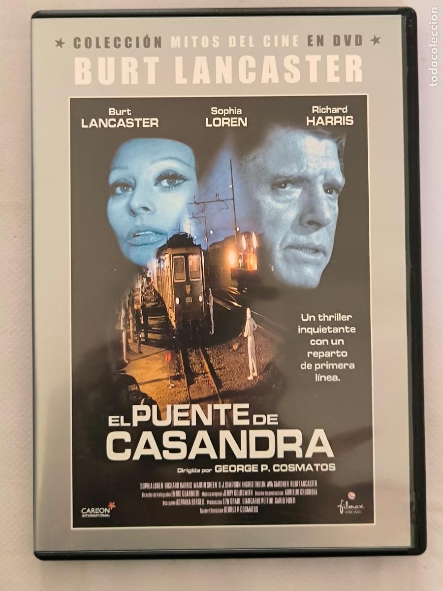 Cin&eacute;ma: DVD EL PUENTE DE CASANDRA - BURT LANCASTER (AW)