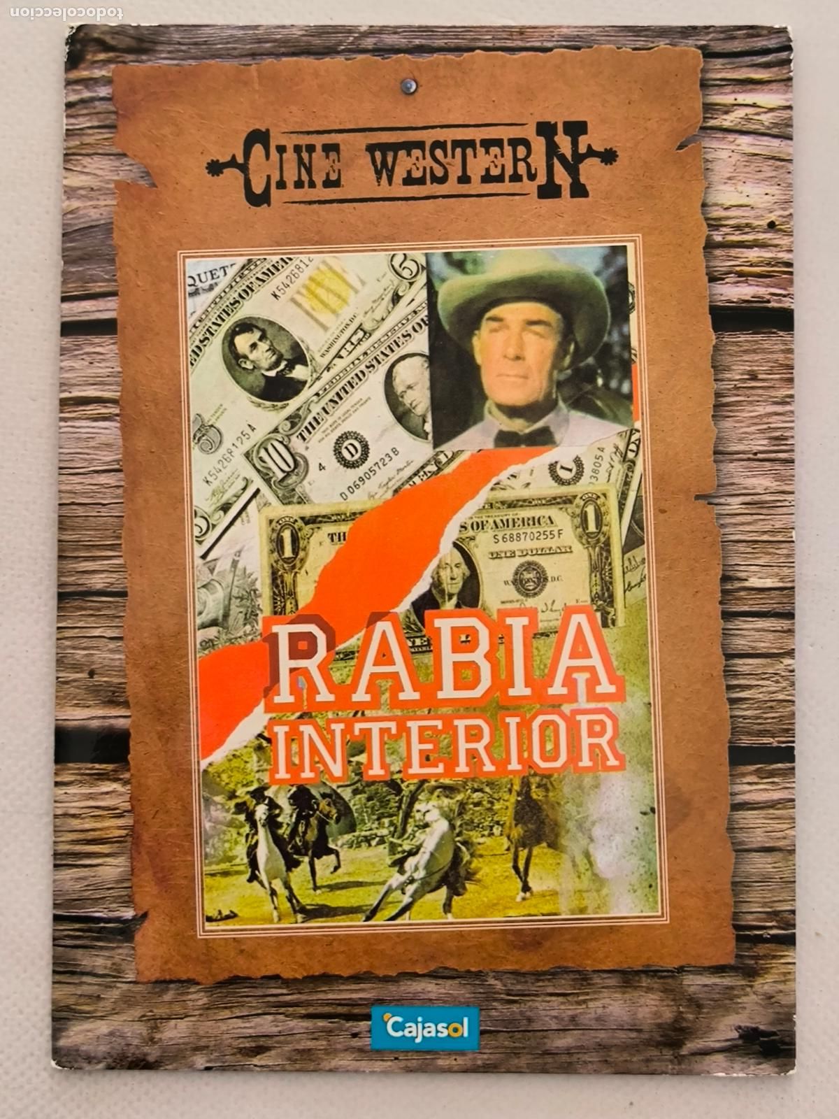 Cinema: DVD RABIA INTERIOR - FUNDA FINA CARTON (5&Ntilde;)