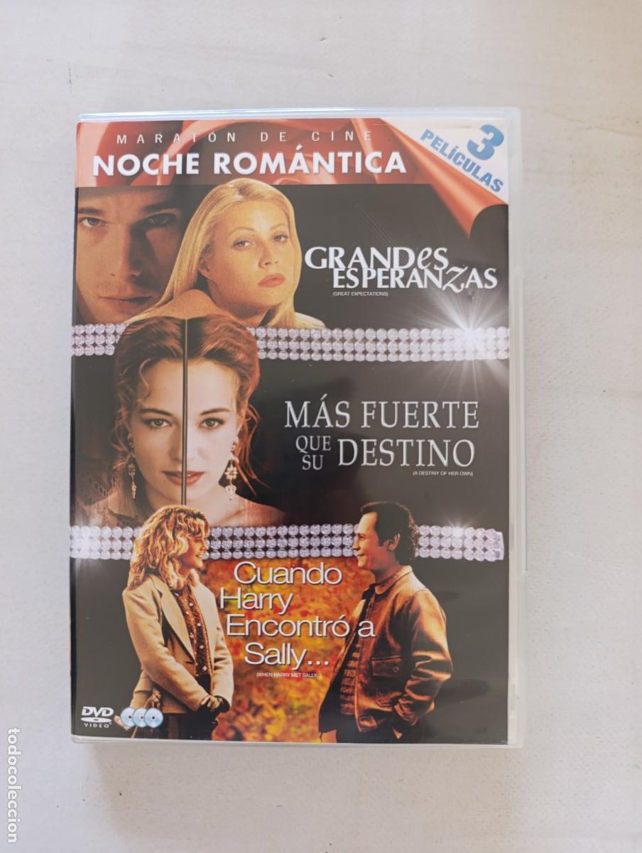 Cin&eacute;ma: DVD GRANDES ESPERANZAS / MAS FUERTE QUE SU DESTINO / CUANDO HARRY ENCONTRO A SALLY - 3 DISCOS (AY)