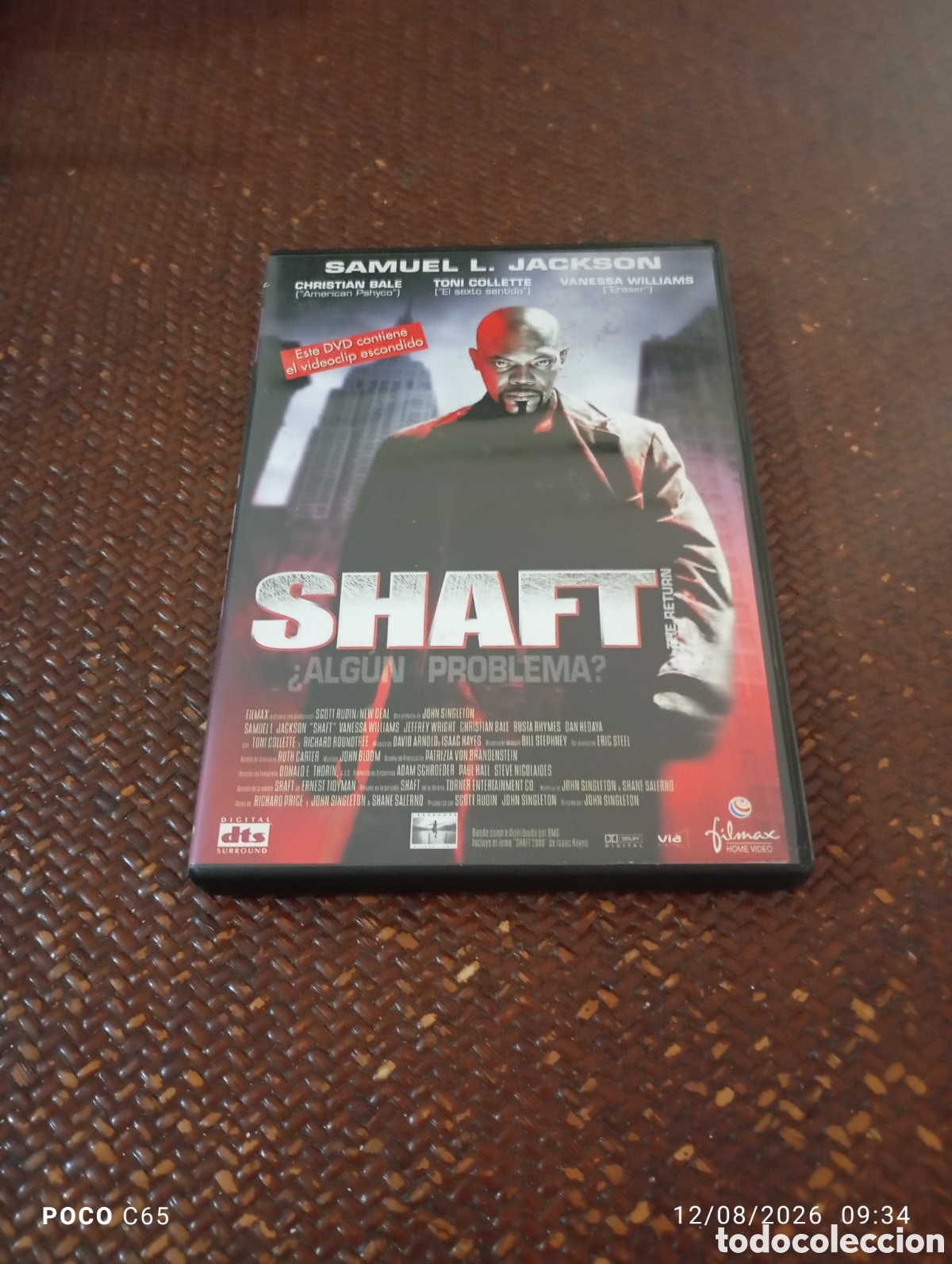 Cine: Shaft alg&uacute;n problema DVD