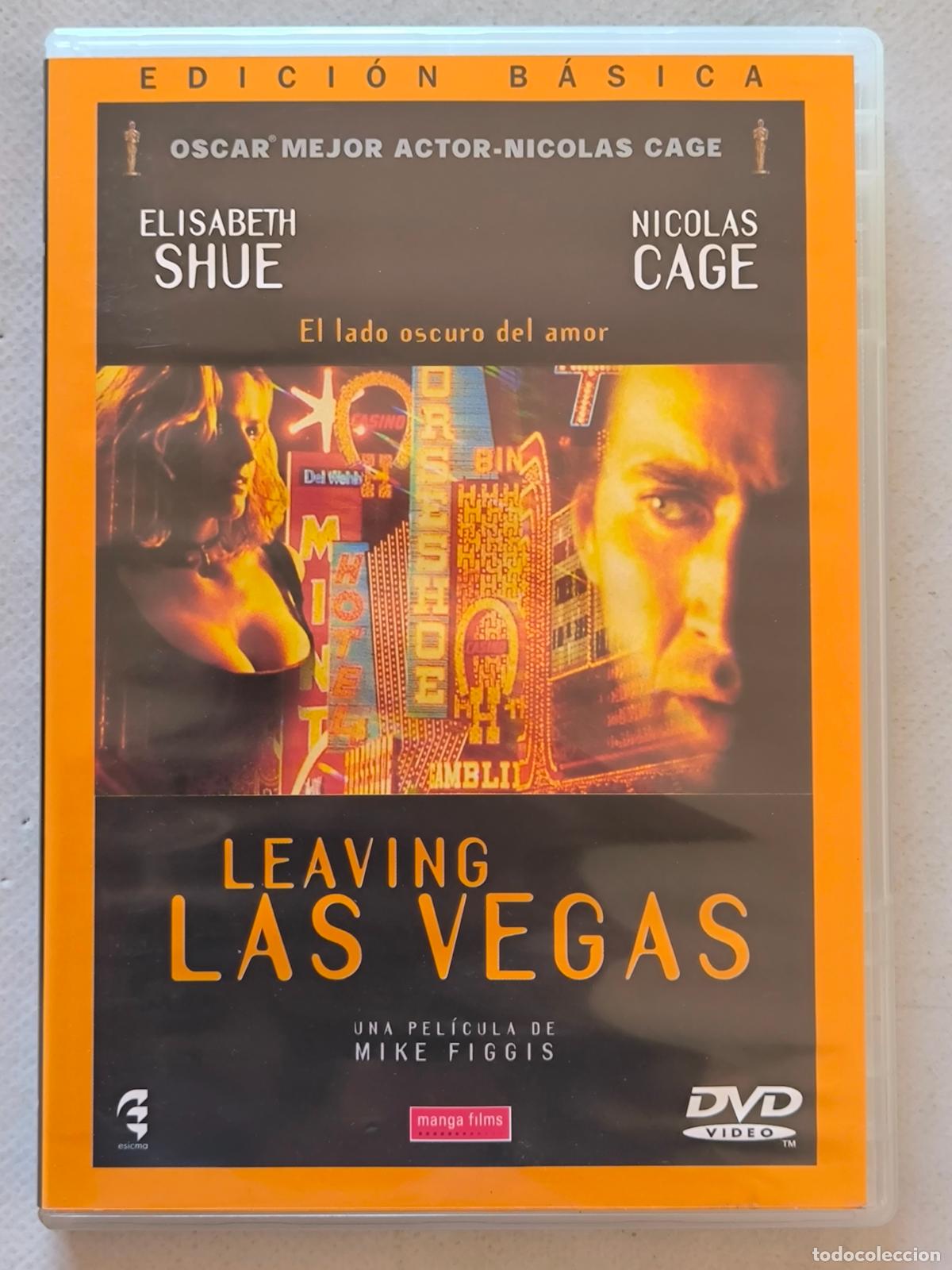 Cine: DVD LEAVING LAS VEGAS - NICOLAS CAGE, ELISABETH SHUE - LEER DESCRIPCION (AY)