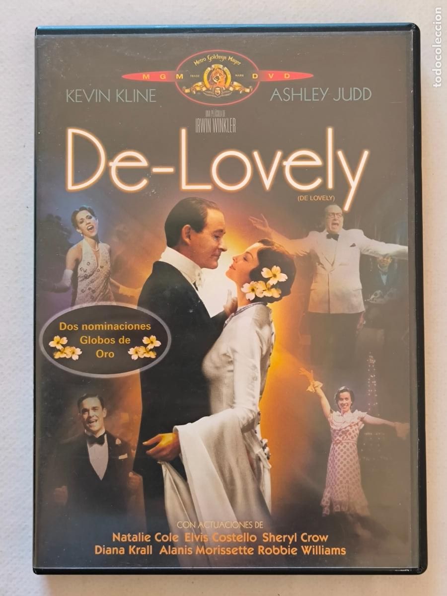 Cine: DVD DE-LOVELY - KEVIN KLINE, ASHLEY JUDD (AY)