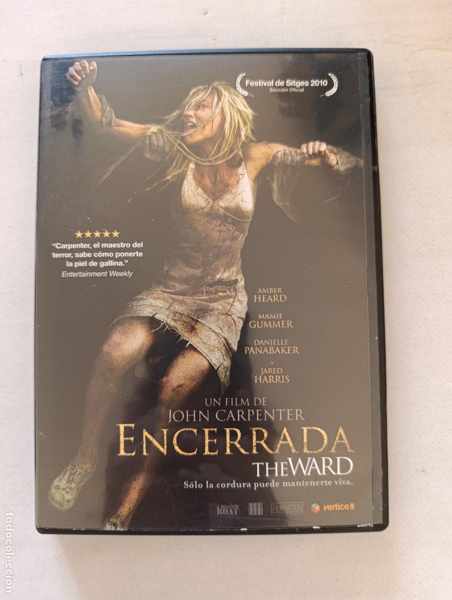 Cine: DVD ENCERRADA (THE WARD) - JOHN CARPENTER (AZw)