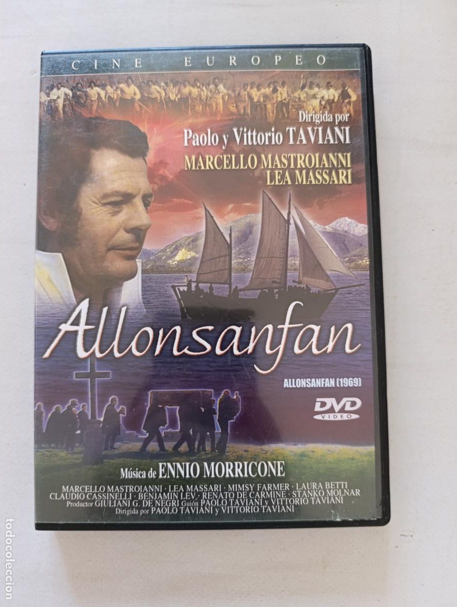 Cine: DVD ALLONSANFAN - MARCELLO MASTROIANNI - ENNIO MORRICONE (BA)