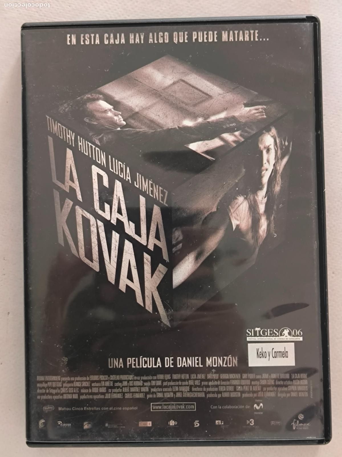 Cine: DVD LA CAJA KOVAK - DANIEL MONZON (AW)