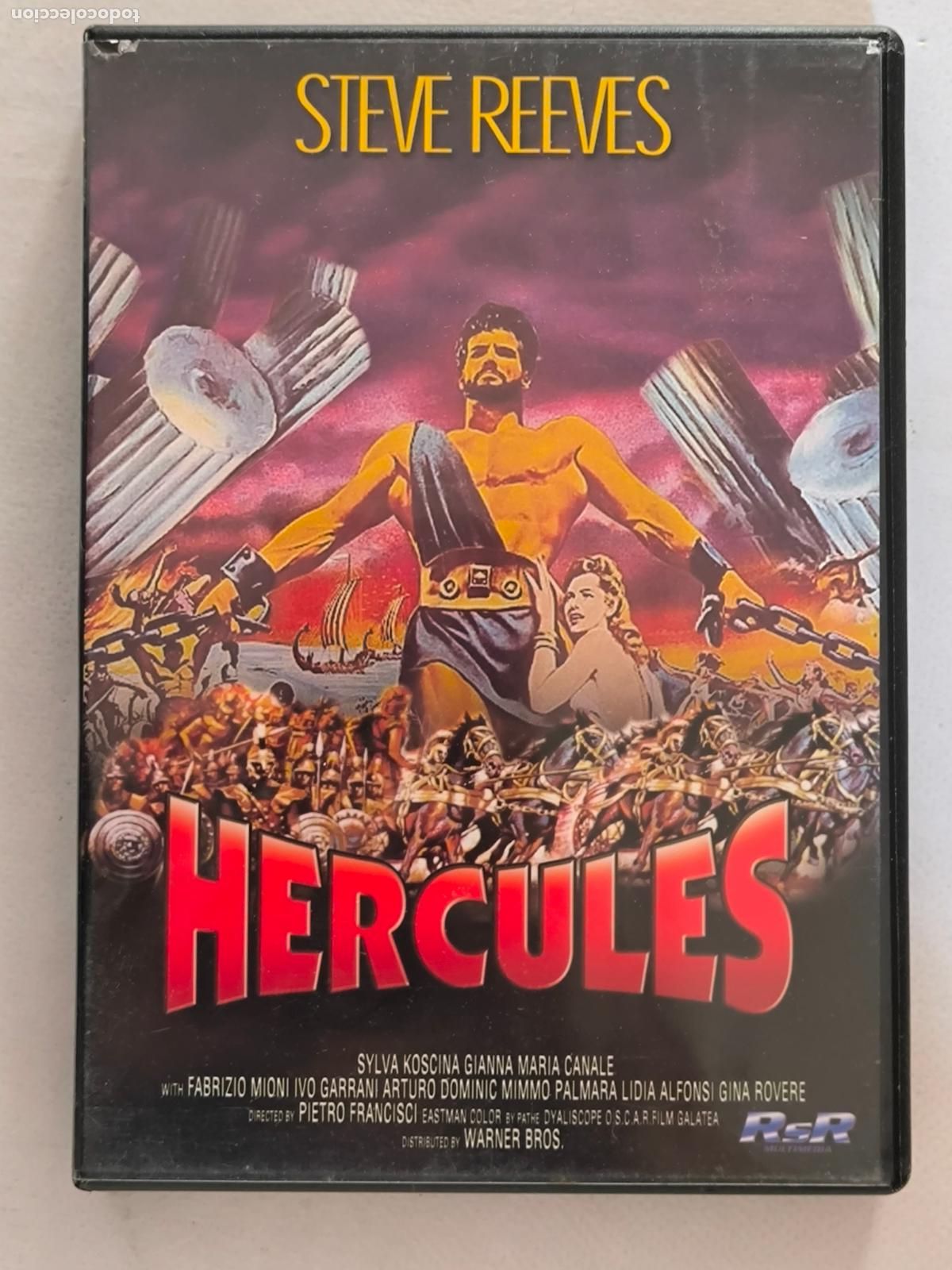 Cinema: DVD HERCULES - STEVE REEVES (AW)