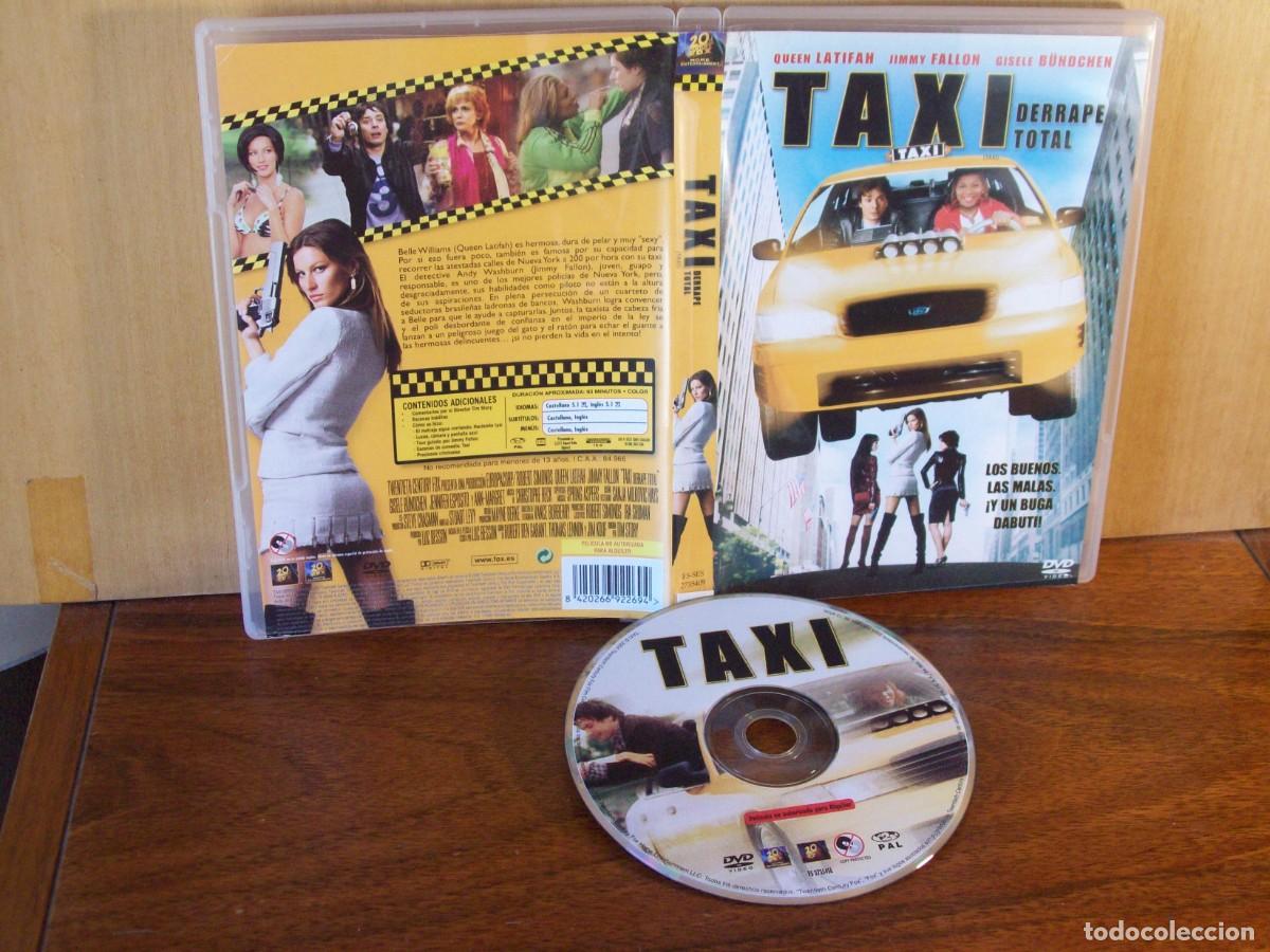 Cine: TAXI DERRAPE TOTAL - QUEEN LATIFAH -. JIMMY FALLON - GISELE BUNDCHEN - DVD