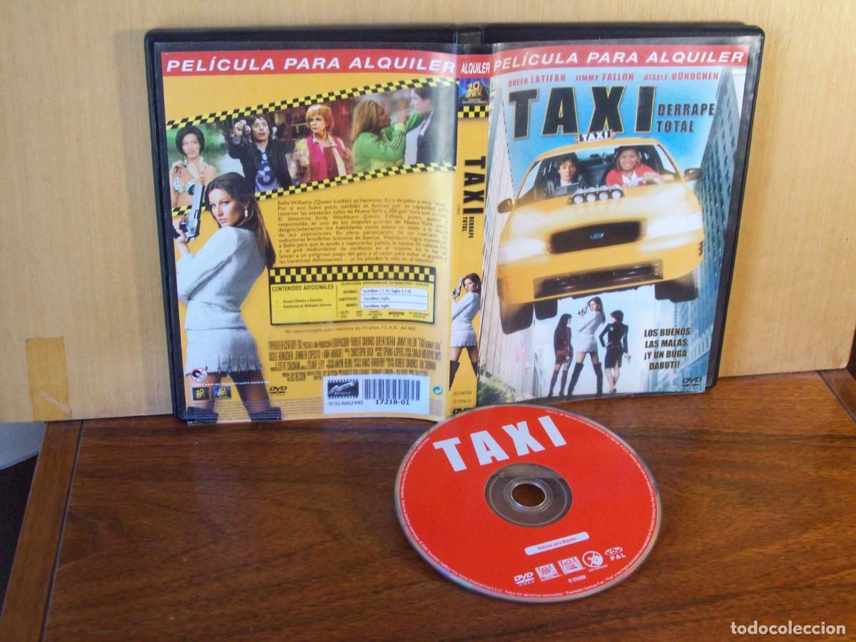 Cine: TAXI DERRAPE TOTAL - QUEEN LATIFAH - JIMMY FALLON - GISELE BUNDCHEN - DVD EDICION ALQUILER