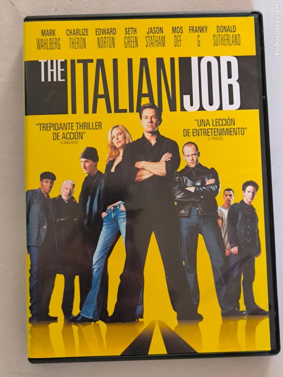 Cine: DVD THE ITALIAN JOB - MARK WAHLBERG (CQ)