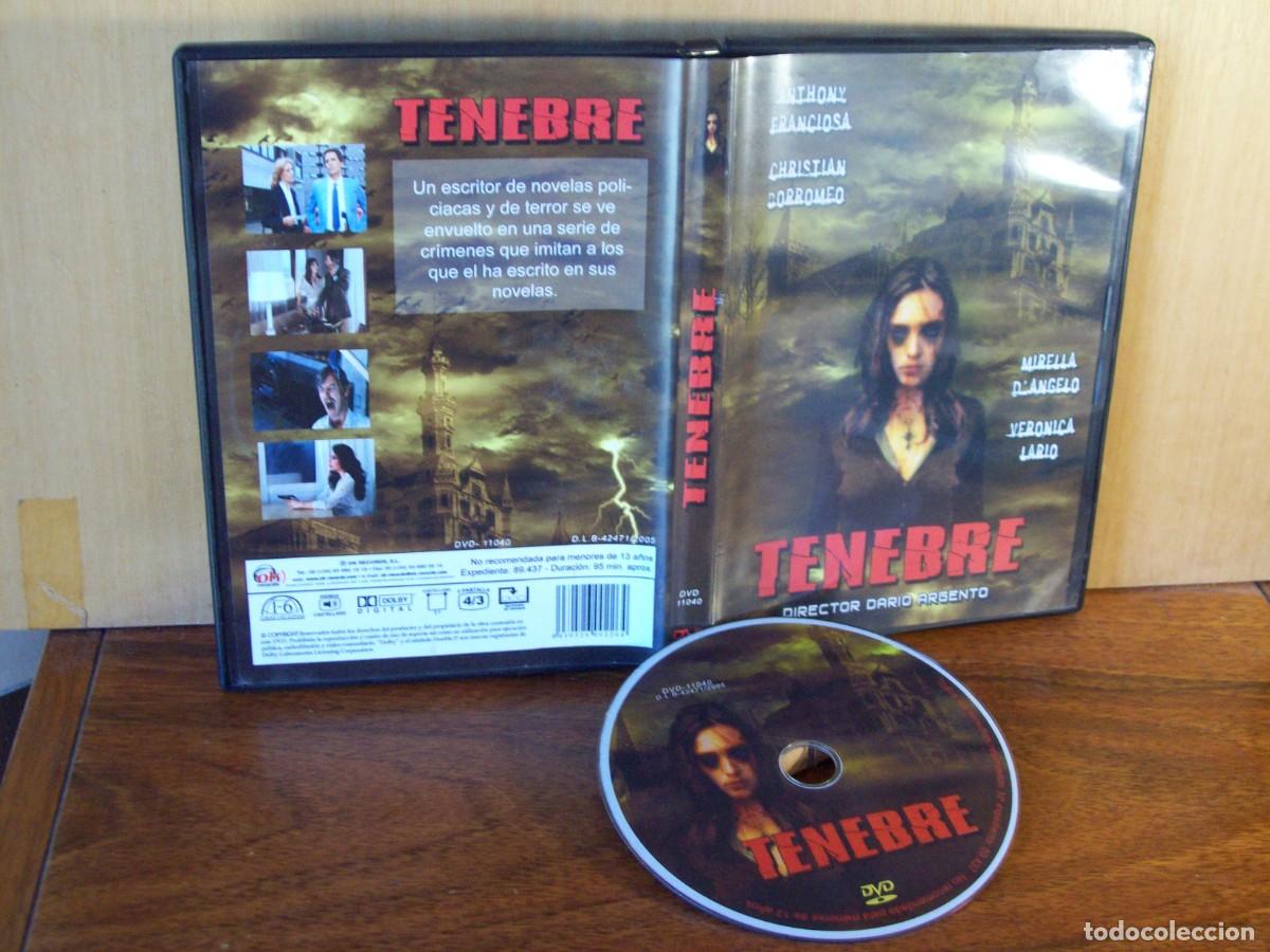 Cinema: TENEBRE - ANTHONY FRANCIOSA- CHRISTIN BORROMEO - MIRELLA D'ANGELO - VERONICA LARIO - DVD
