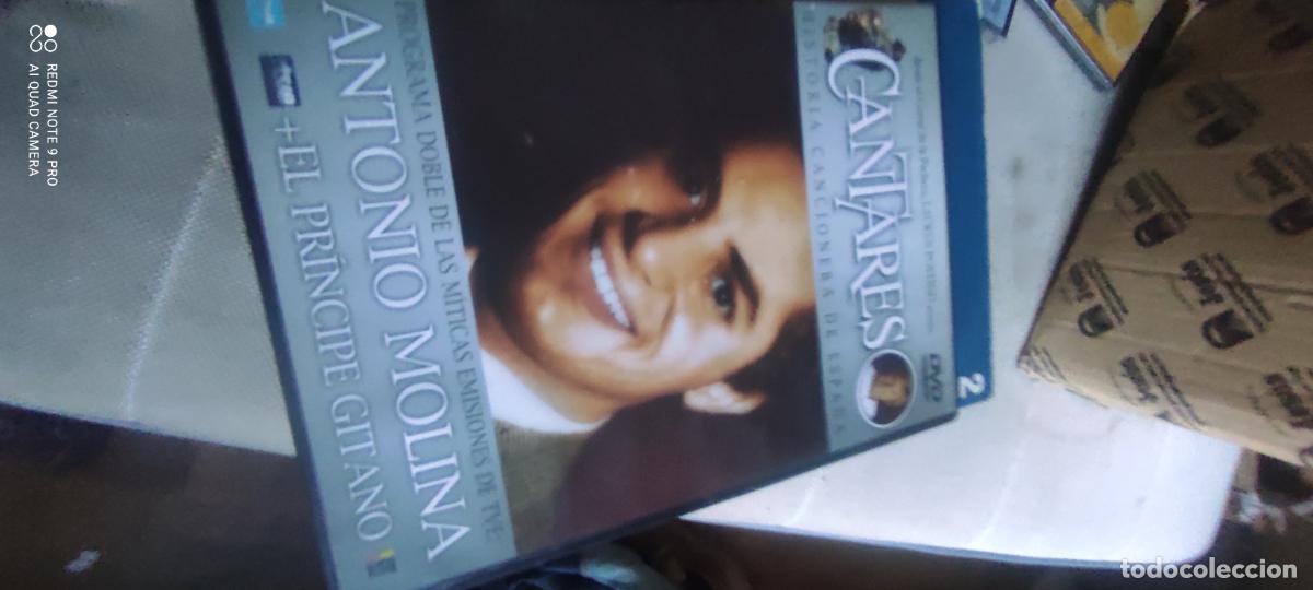 Cine: Cantares. Antonio Molina + El pr&iacute;ncipe gitano . Pel&iacute;culas / DVD.