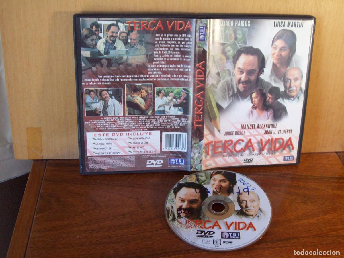 Cine: TERCA VIDA - SANTIAGO RAMOS - MANUEL ALEXANDRE - JORGE BOSH - JUAN J. VALVERDE - DVD