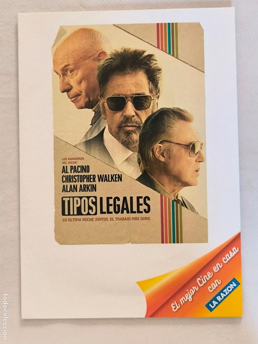 Cine: DVD TIPOS LEGALES - AL PACINO - FUNDA FINA CARTON (5O)