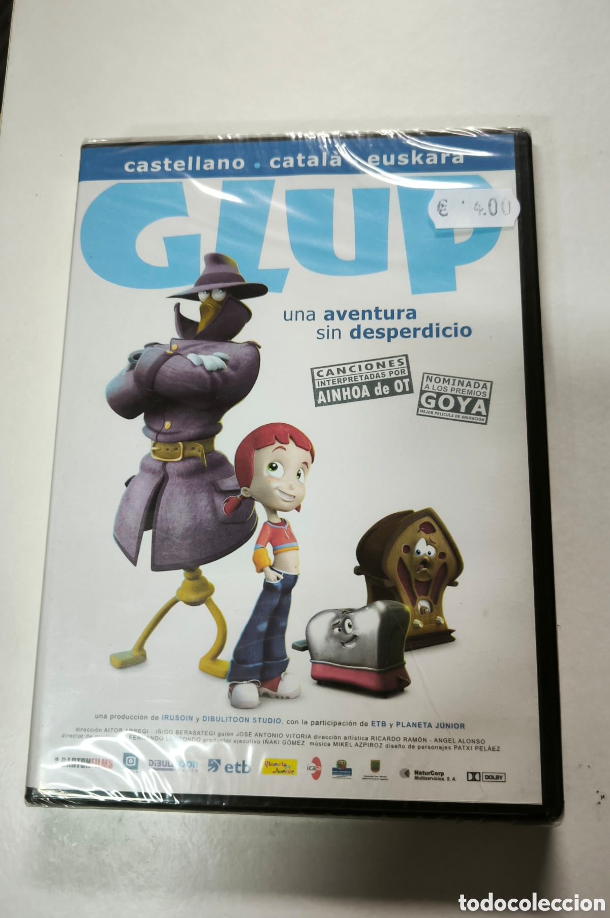 Cine: Glup: Una Aventura Sin Desperdicio (DVD) Es Nuevo y precintado