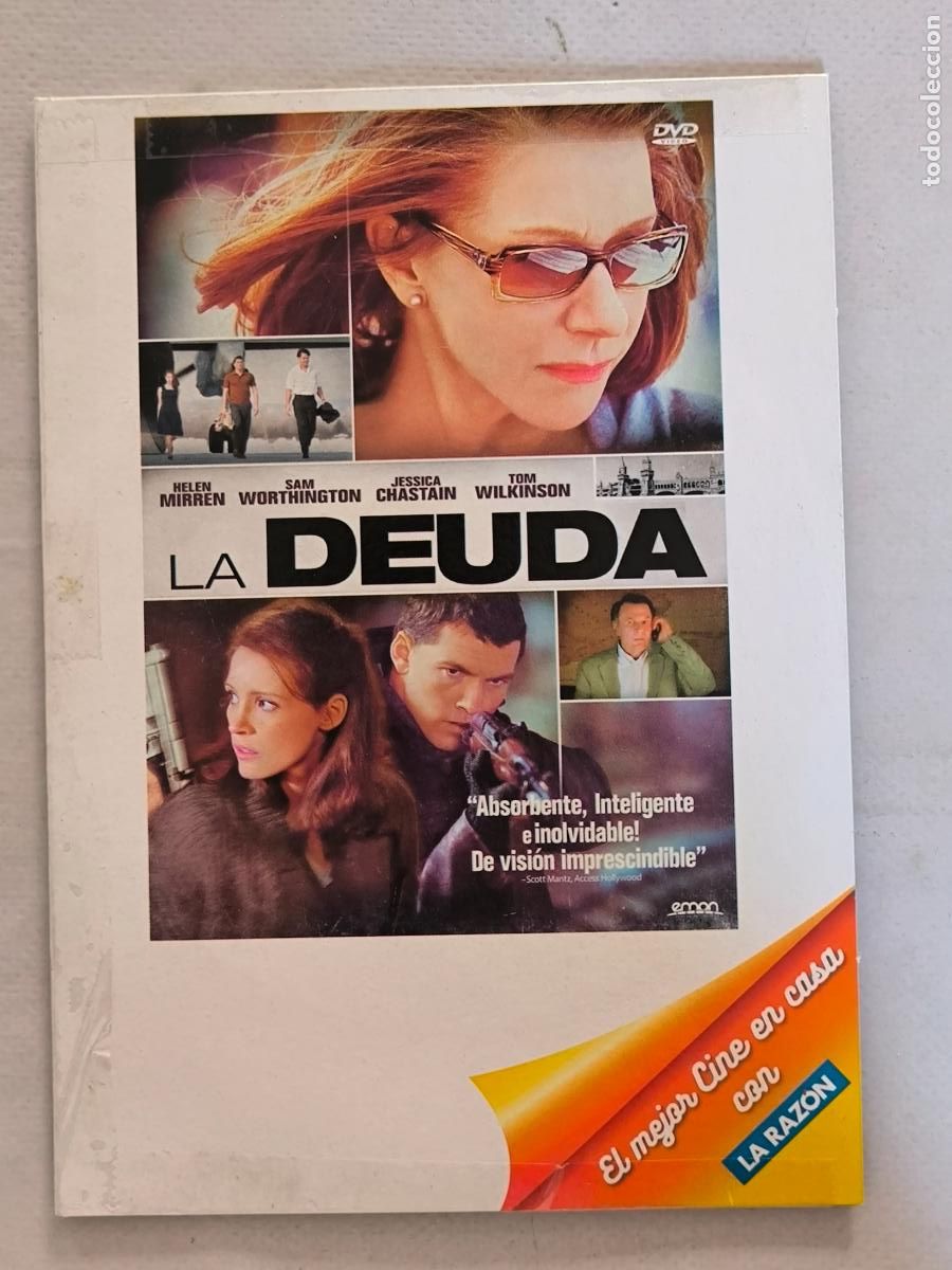 Cine: DVD LA DEUDA - FUNDA FINA CARTON (5O)