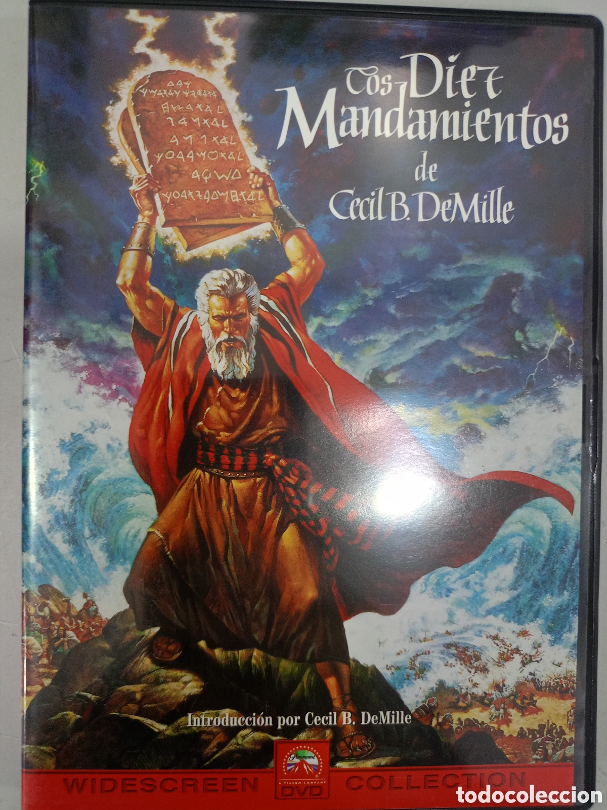 Cine: DVD Los diez mandamientos 2 discos