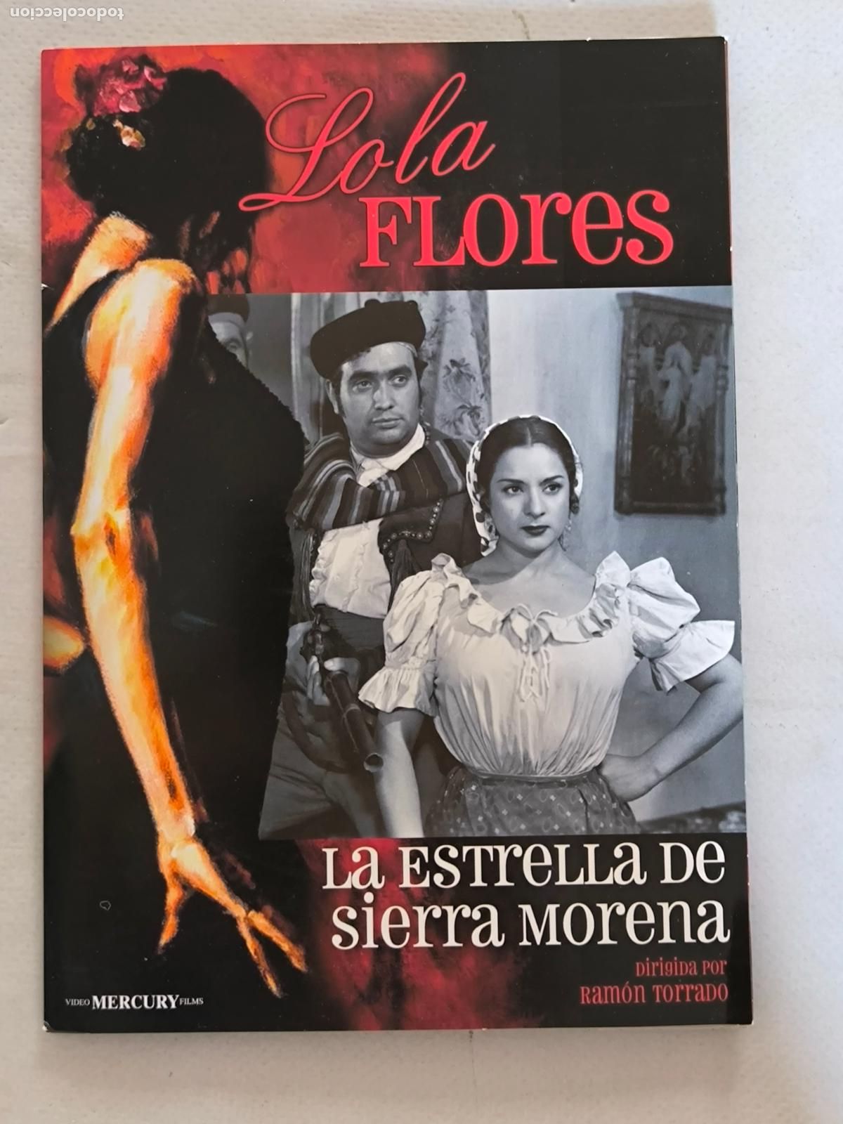 Cine: DVD LA ESTRELLA DE SIERRA MORENA - FUNDA FINA CARTON (5Q)
