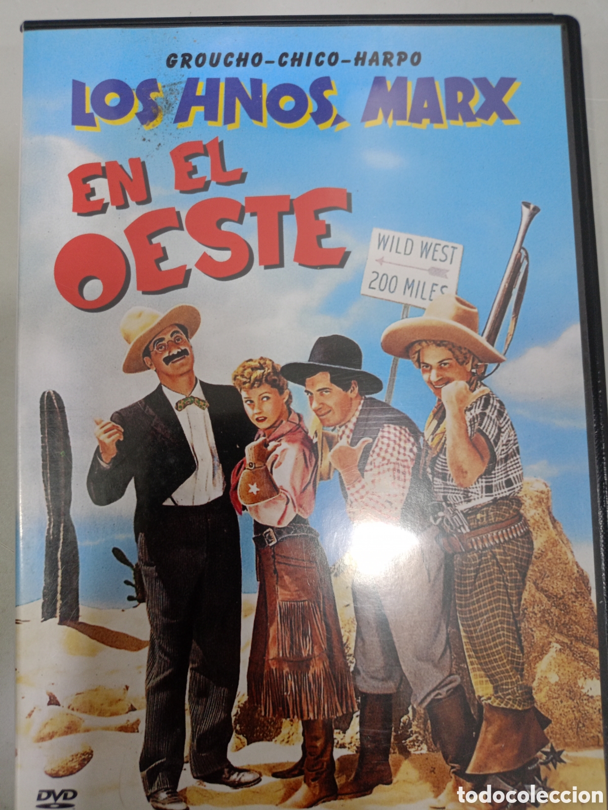 Cine: DVD Los hermanos Marx el el oeste