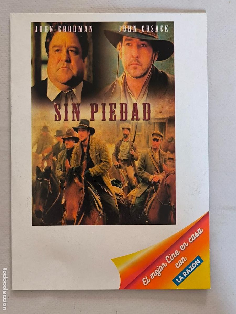Cine: DVD SIN PIEDAD - FUNDA FINA CARTON (5Q)