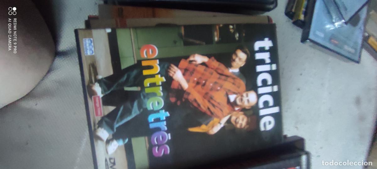 Cine: Tricicle. Entretres. Pel&iacute;cula / DVD.