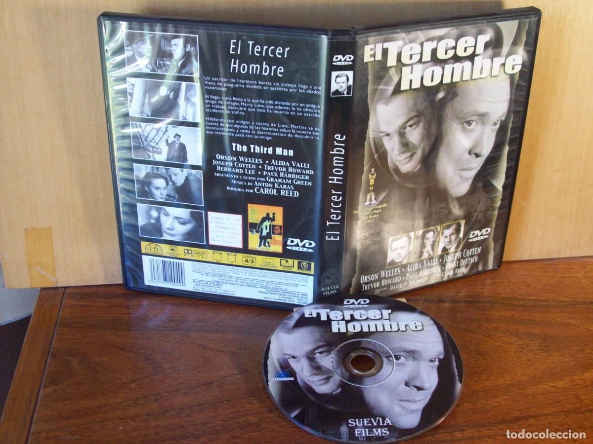 Cine: EL TERCER HOMBRE - ORSON WELLES - ALIDA VALLI - JOSEPH COTTEN - DVD EN BLANCO Y NEGRO