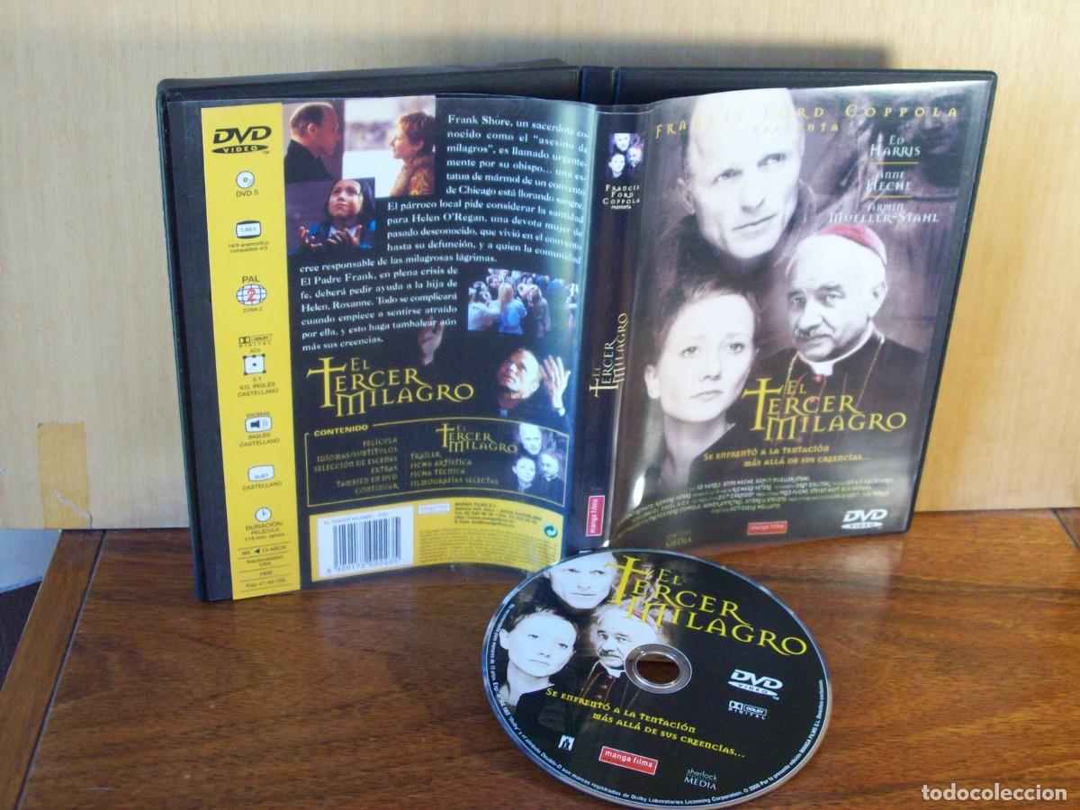 Cine: EL TERCER MILAGRO - ED HARRIS - ANNE HECHE - ARMITI MUELLER-STAHL - DVD