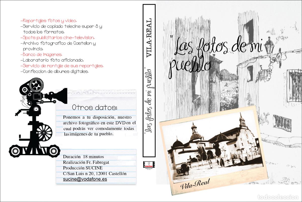 Cine: VILA-REAL PASADO Y PRESENTE (IMAGENES COMPARATIVAS DESDE A&Ntilde;OS 40 AL 2000) EN DVD