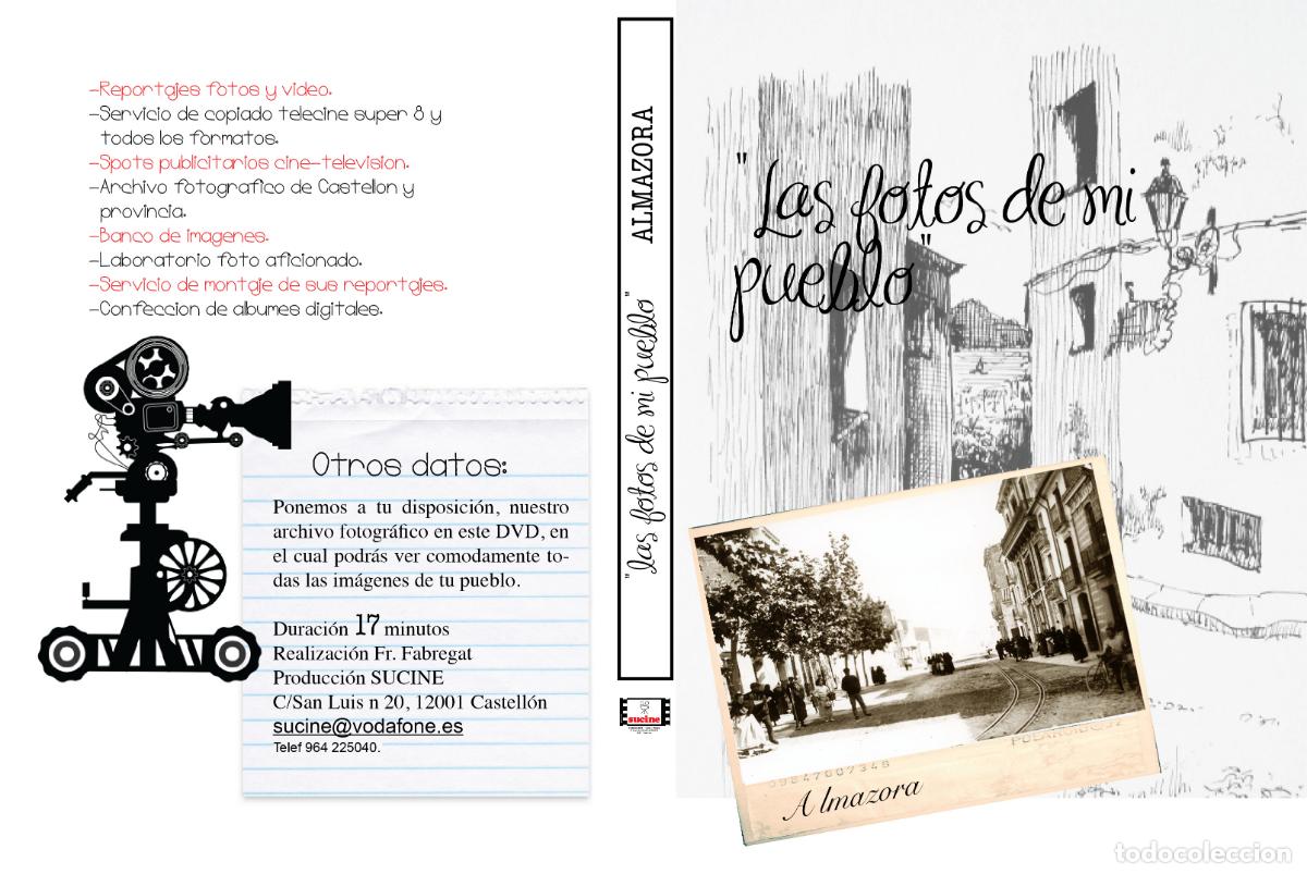 Cine: ALMAZORA, PASADO Y PRESENTE (IMAGENES COMPARATIVAS DESDE A&Ntilde;OS 40 AL 2000) EN DVD