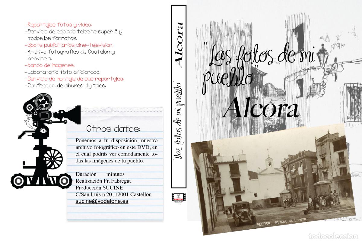 Cine: ALCORA , PASADO Y PRESENTE (IMAGENES COMPARATIVAS DESDE A&Ntilde;OS 40 AL 2000) EN DVD