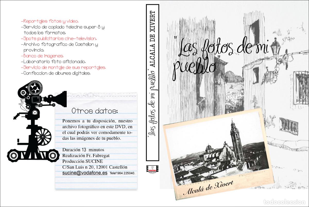 Cine: ALCALA DE XIVERT , PASADO Y PRESENTE (IMAGENES COMPARATIVAS DESDE A&Ntilde;OS 40 AL 2000) EN DVD