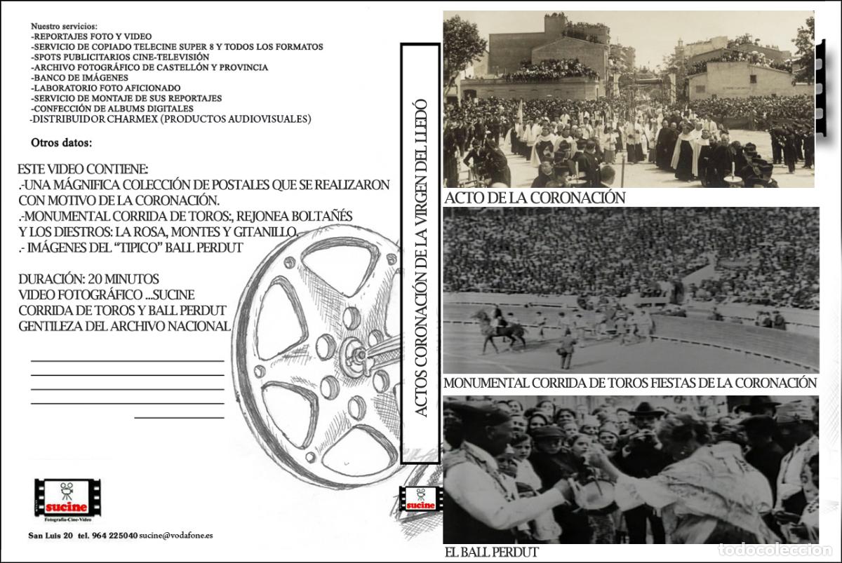 Cine: IMAGENES DE LAS FIESTAS DE LA CORONACI&Oacute;N DE LA VIRGEN DE LIDON EN 1924 EN DVD