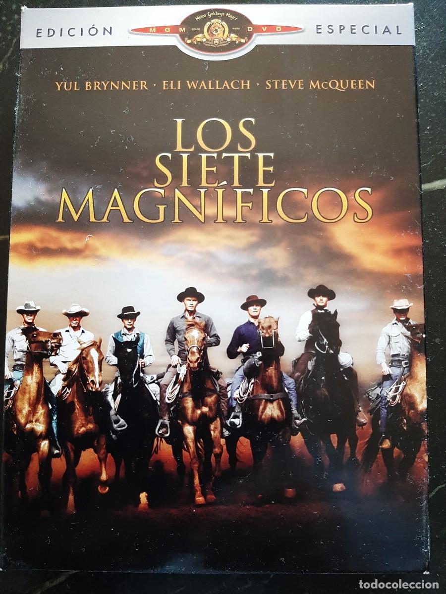 Cine: Los siete magn&iacute;ficos (1960) &ndash; DVD Edici&oacute;n Especial MGM &ndash; Yul Brynner, Steve McQueen
