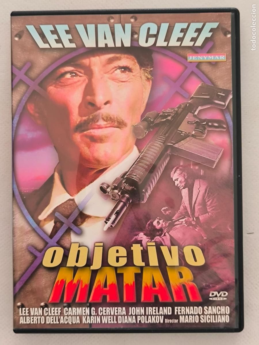 Cine: DVD OBJETIVO MATAR - LEE VAN CLEEF (CU)