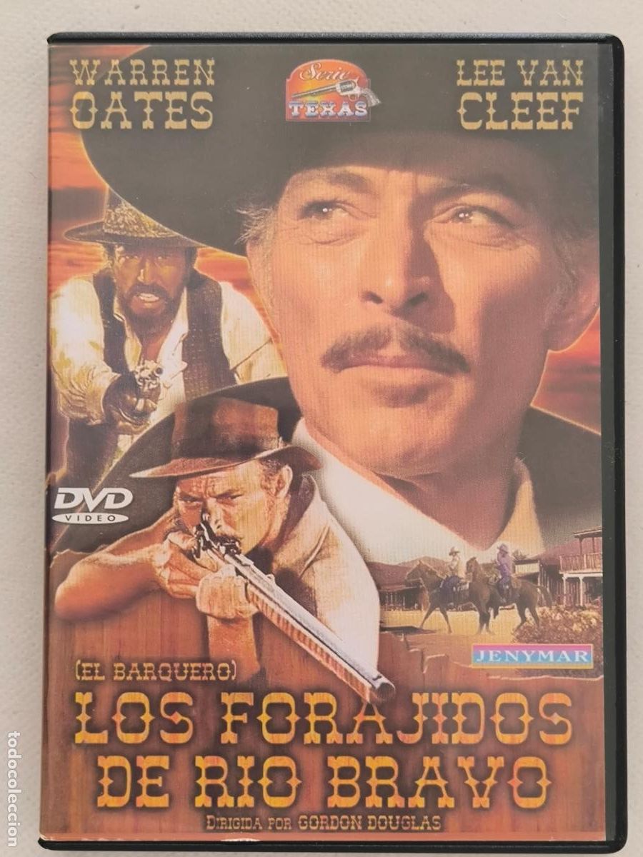 Cin&eacute;ma: DVD LOS FORAJIDOS DE RIO BRAVO - LEE VAN CLEEF - CARATULA FOTOCOPIADA (CV)