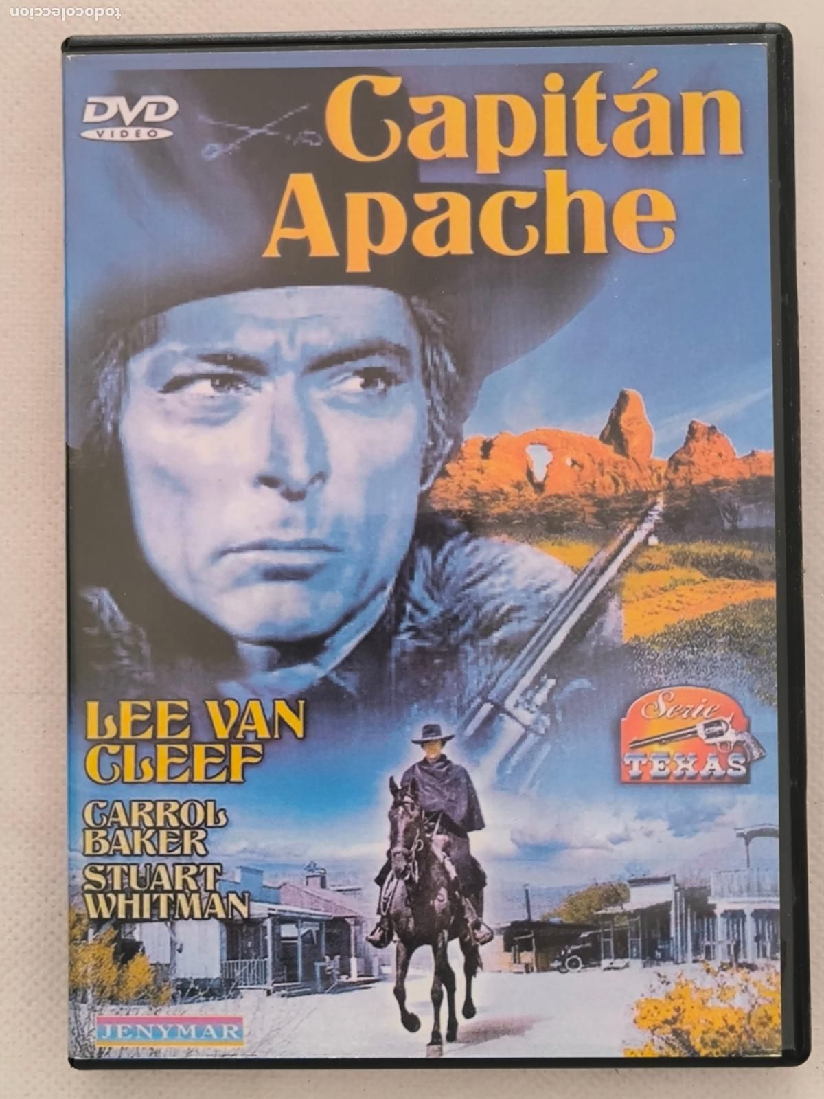 Cinema: DVD CAPITAN APACHE - LEE VAN CLEEF - CARATULA FOTOCOPIADA (CV)