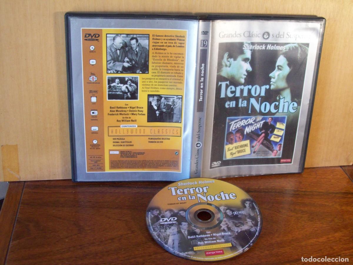 Cinema: TERROR EN LA NOCHE - BASIL RATHBONE - NIGEL BRUCE - DVD GRANDES CLASICOS DEL SUSPENSE