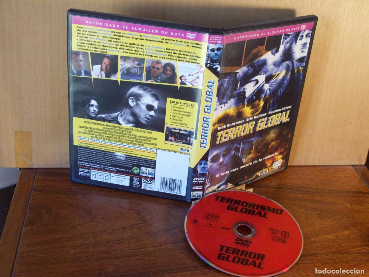 Cinema: TERROR GLOBAL - RICK SCHROEDER - ERIC BALFOUR - PAULINA GALVEZ - DVD EDICION ALQUILER