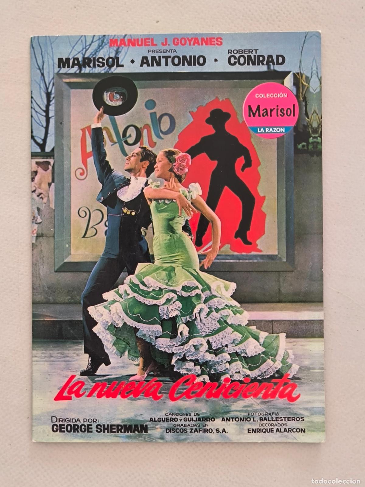 Cine: DVD LA NUEVA CENICIENTA - MARISOL - FUNDA FINA CARTON (5R)