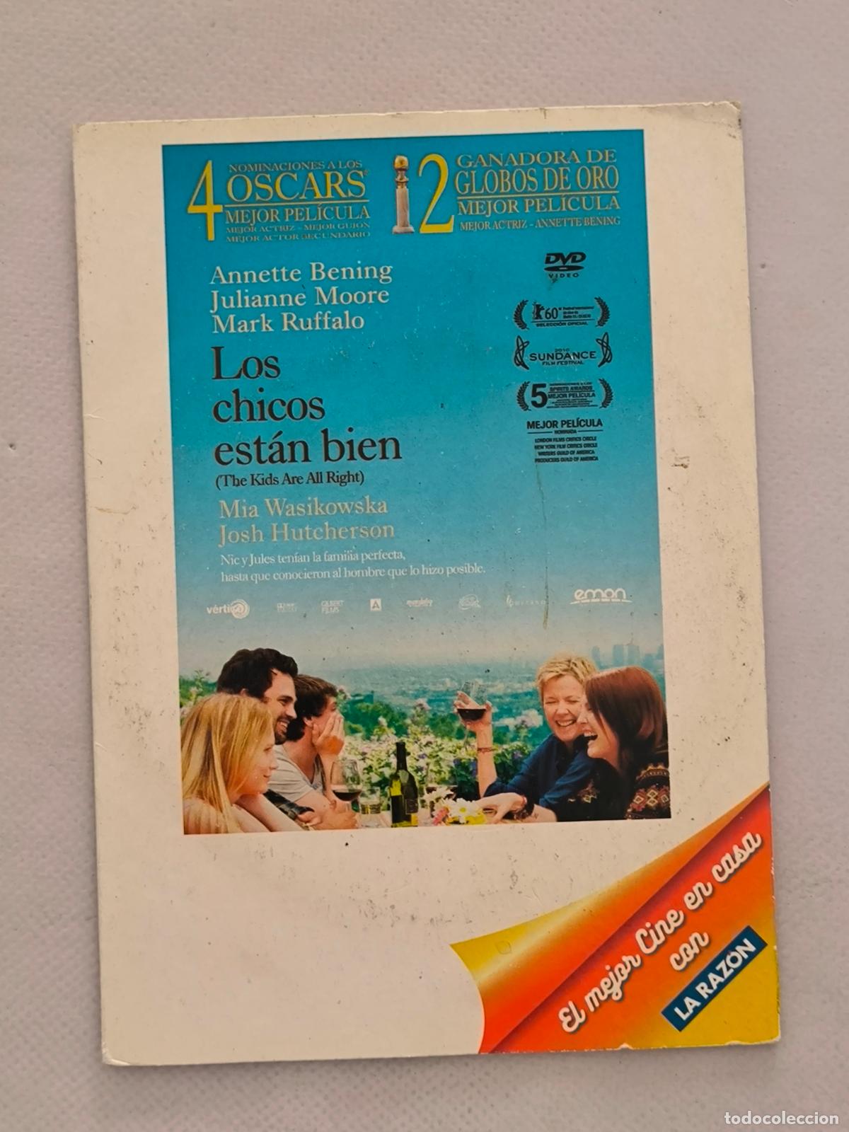 Cine: DVD LOS CHICOS ESTAN BIEN - FUNDA FINA CARTON (5R)